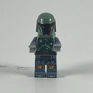 LEGO Star Wars Boba Fett Minifigure w/ Jetpack & Helmet Complete